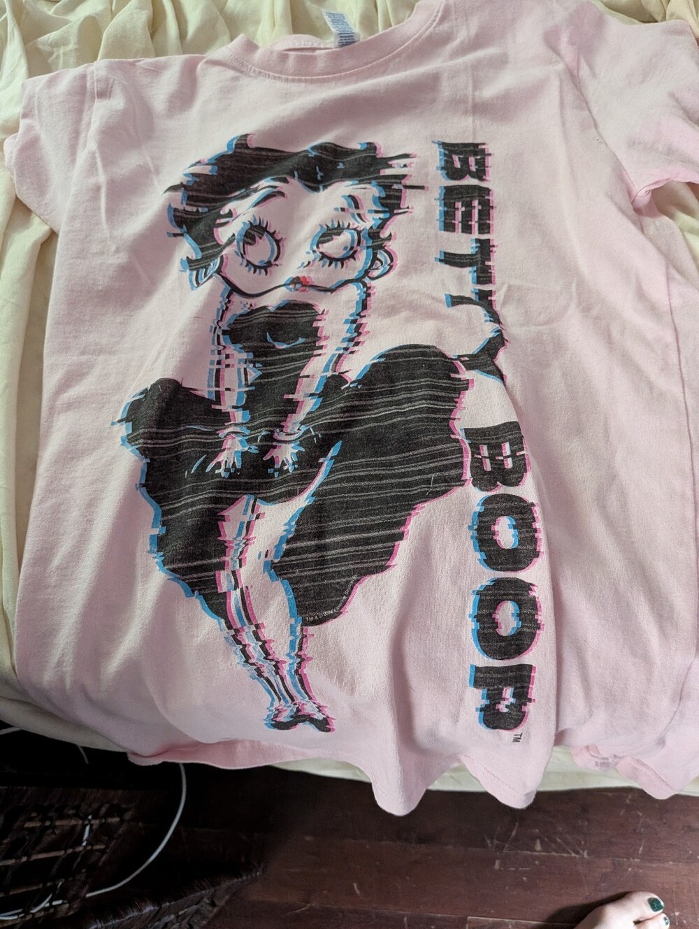 Betty Boop Pink Graphic Kids T-Shirt